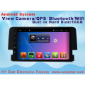 Sistema Android 9 polegadas Navegação GPS para Honda Civic Car DVD Player com Bluetooth / TV / WiFi